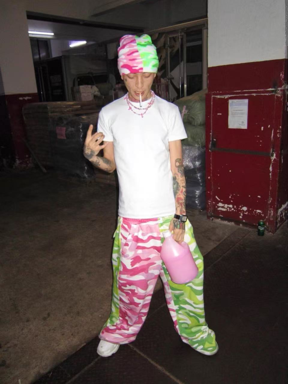 AONE4SURE double patchwork sweatpants