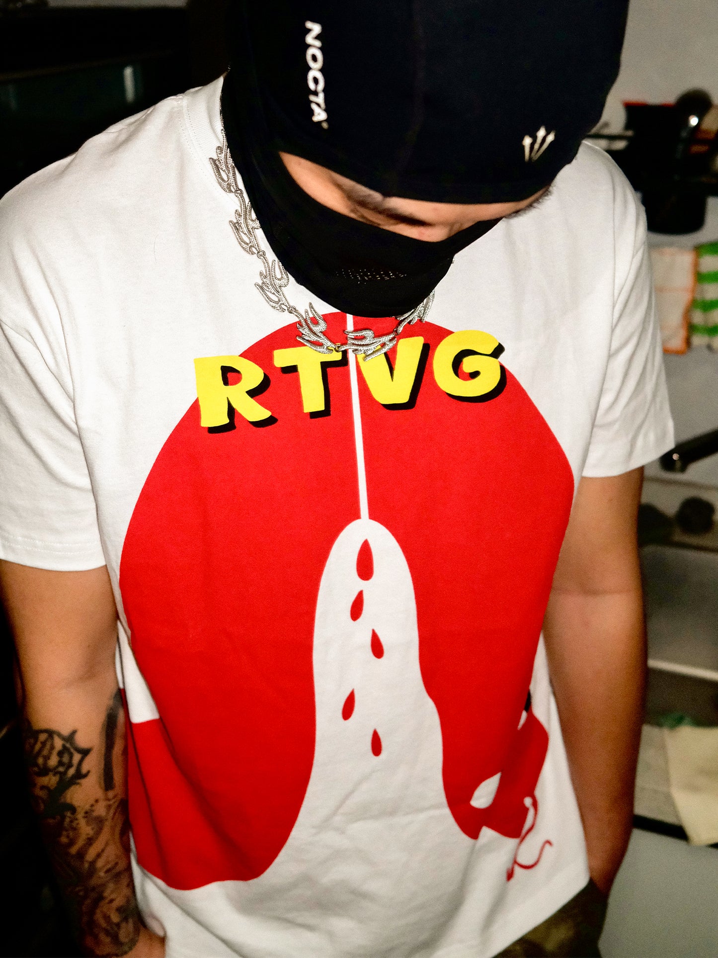 RTVG red snake tee