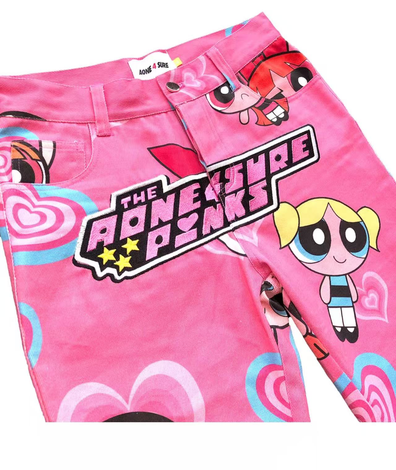 AONE4SURE power puff girls sweatpants