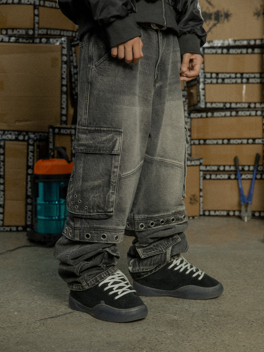 Black 8 denim jeans
