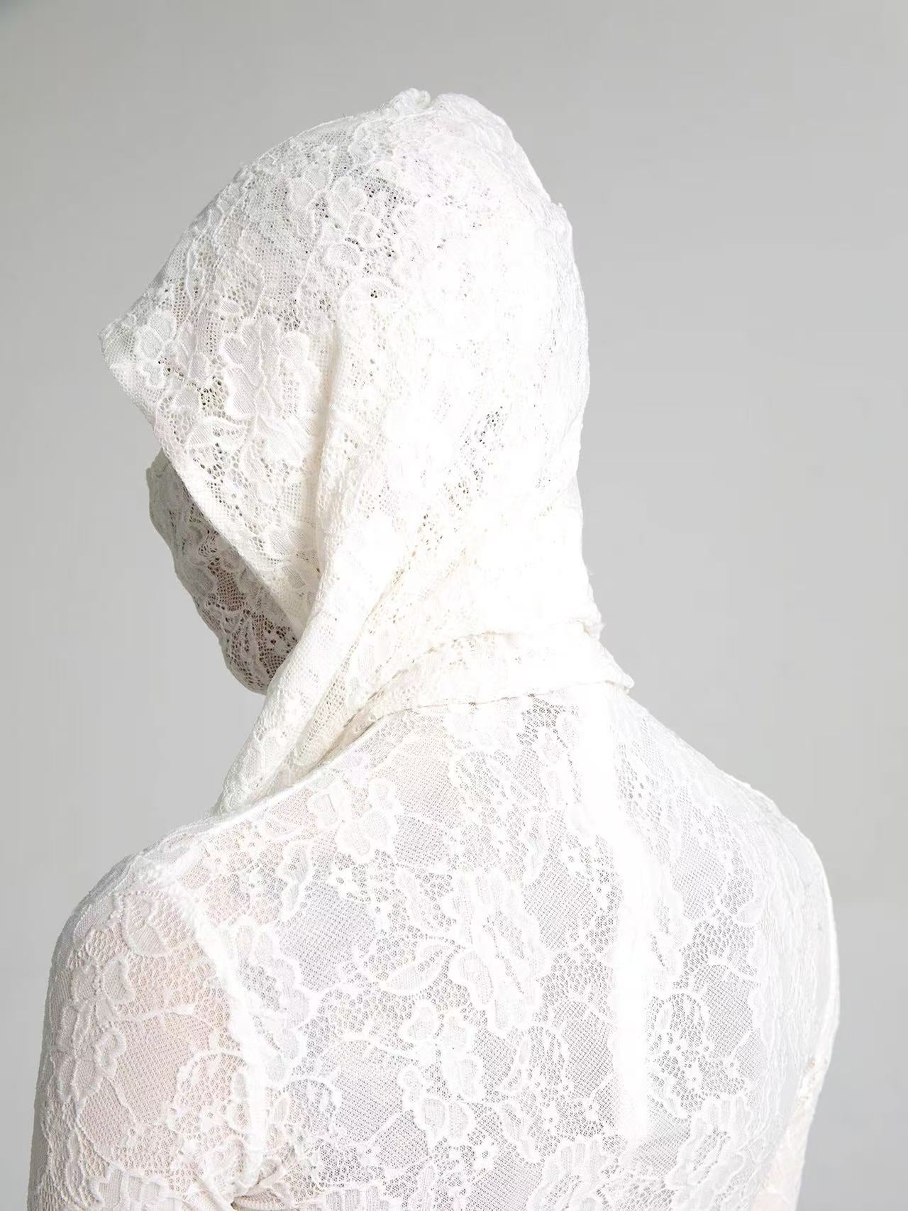 AONE4SURE laced head scarf