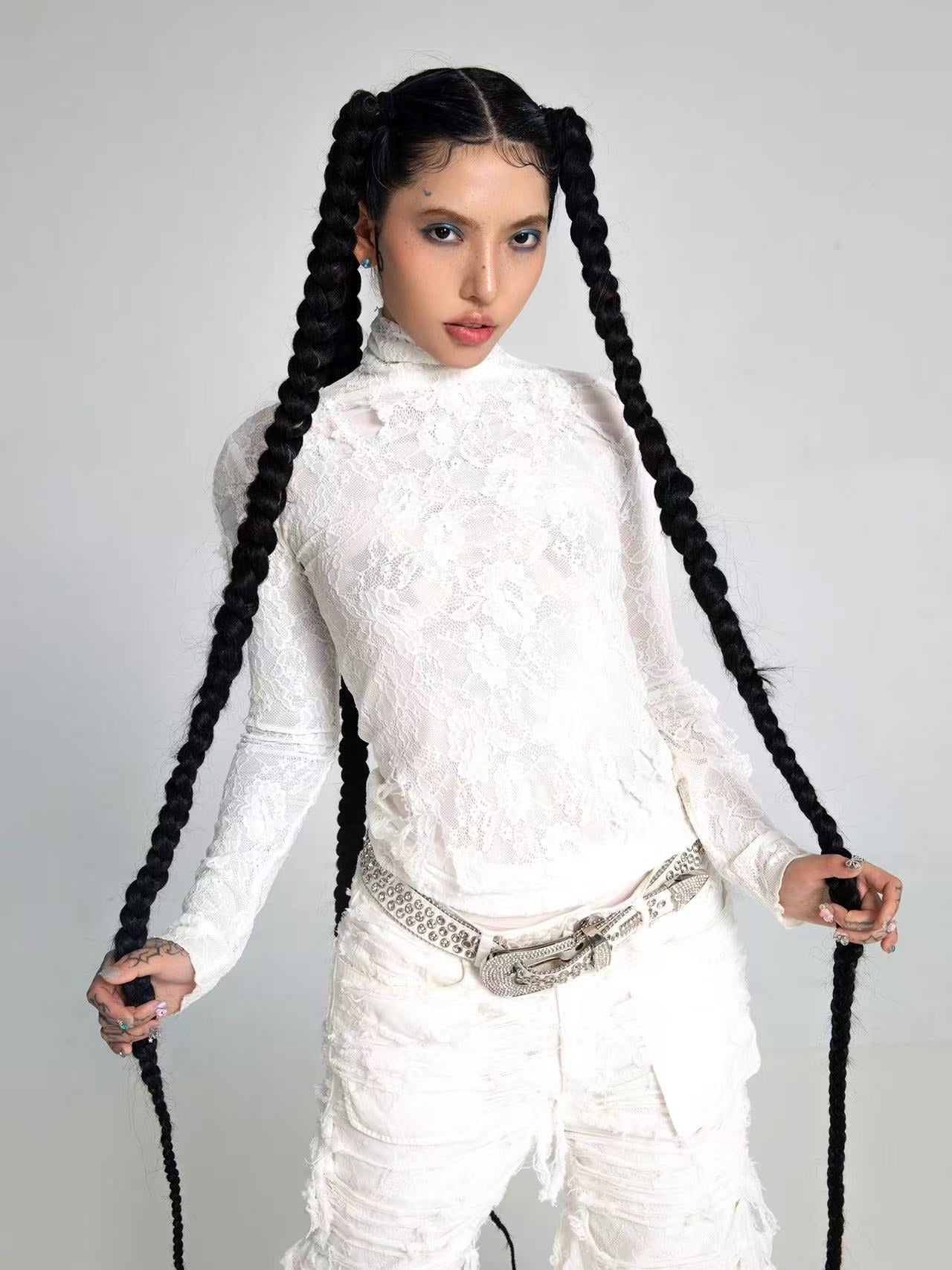 AONE4SURE laced mesh top