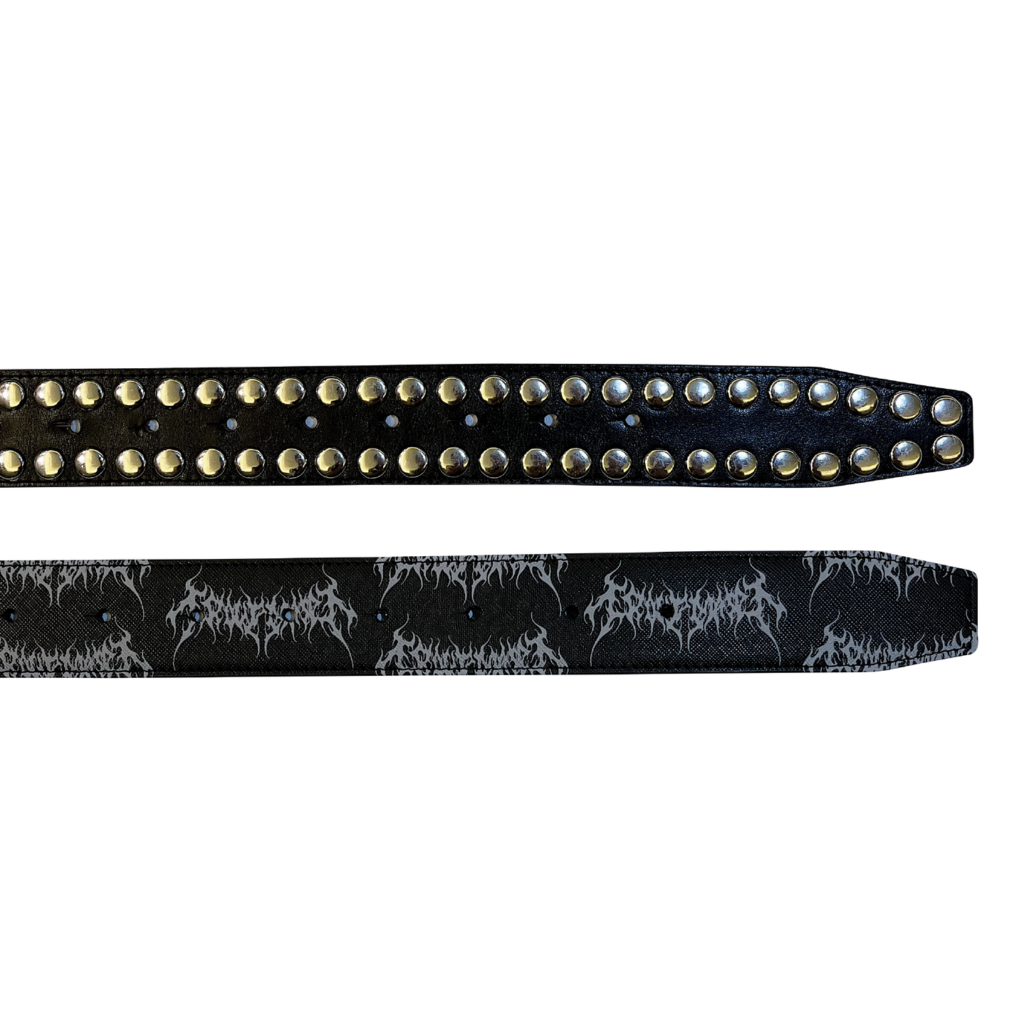 GROUPMAREK[GMK]"X"removable buckle leather belt