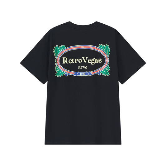 RTVG floral logo tee
