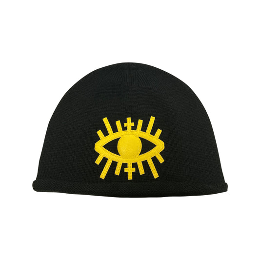 PhantomHunter eye logo knit beanie