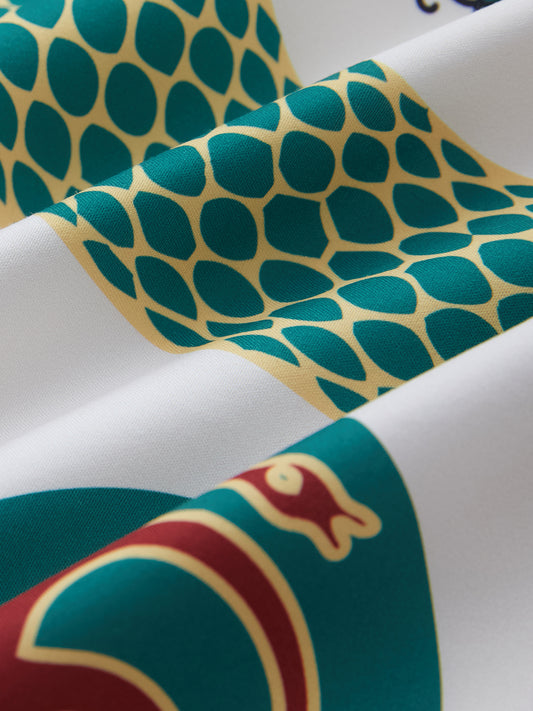 RTVG snake printed scarf