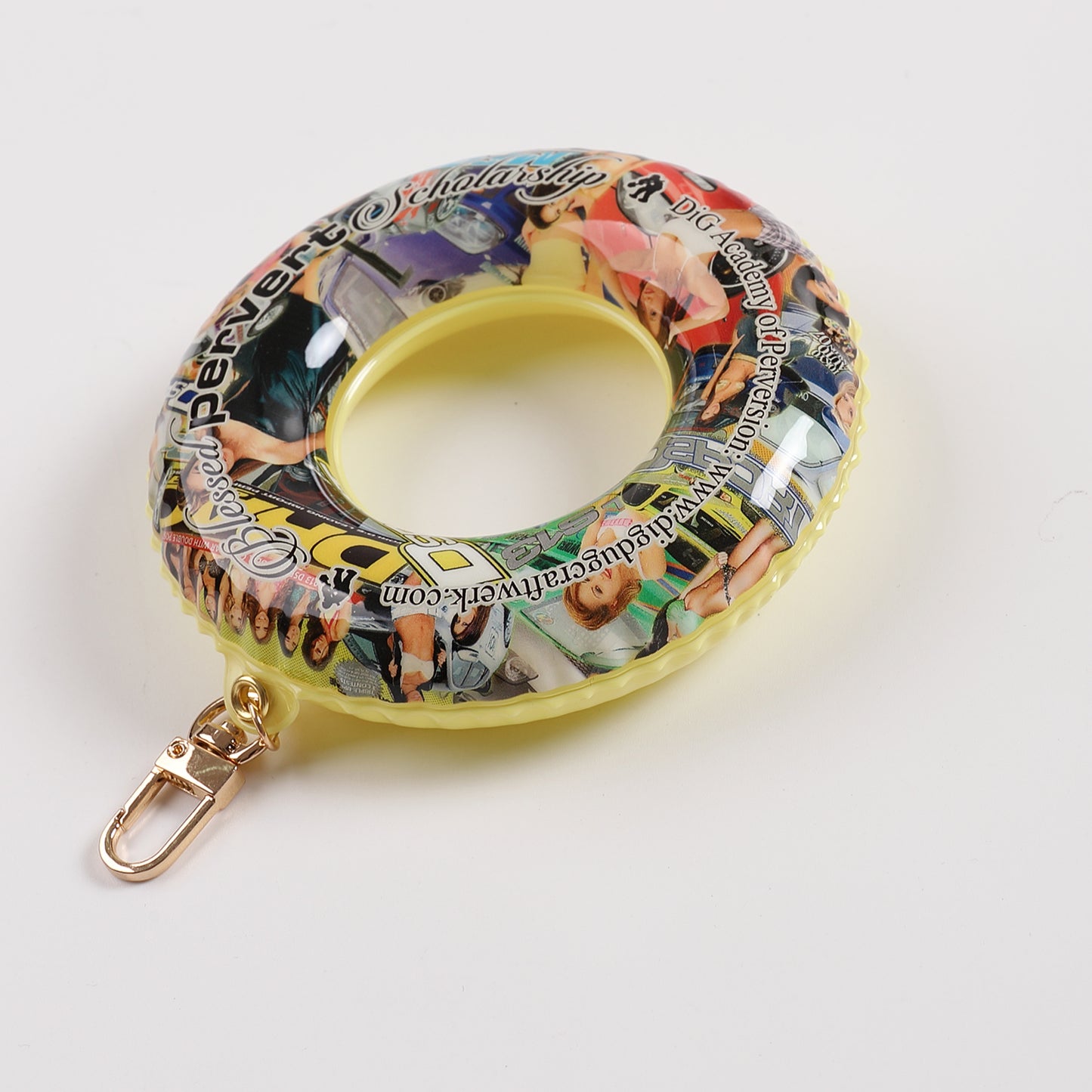 DIGDUG donut pendant