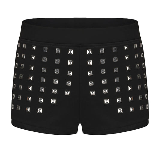 ArtByTastybabe studded mini shorts