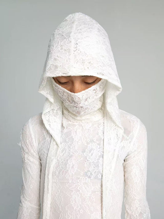AONE4SURE laced head scarf