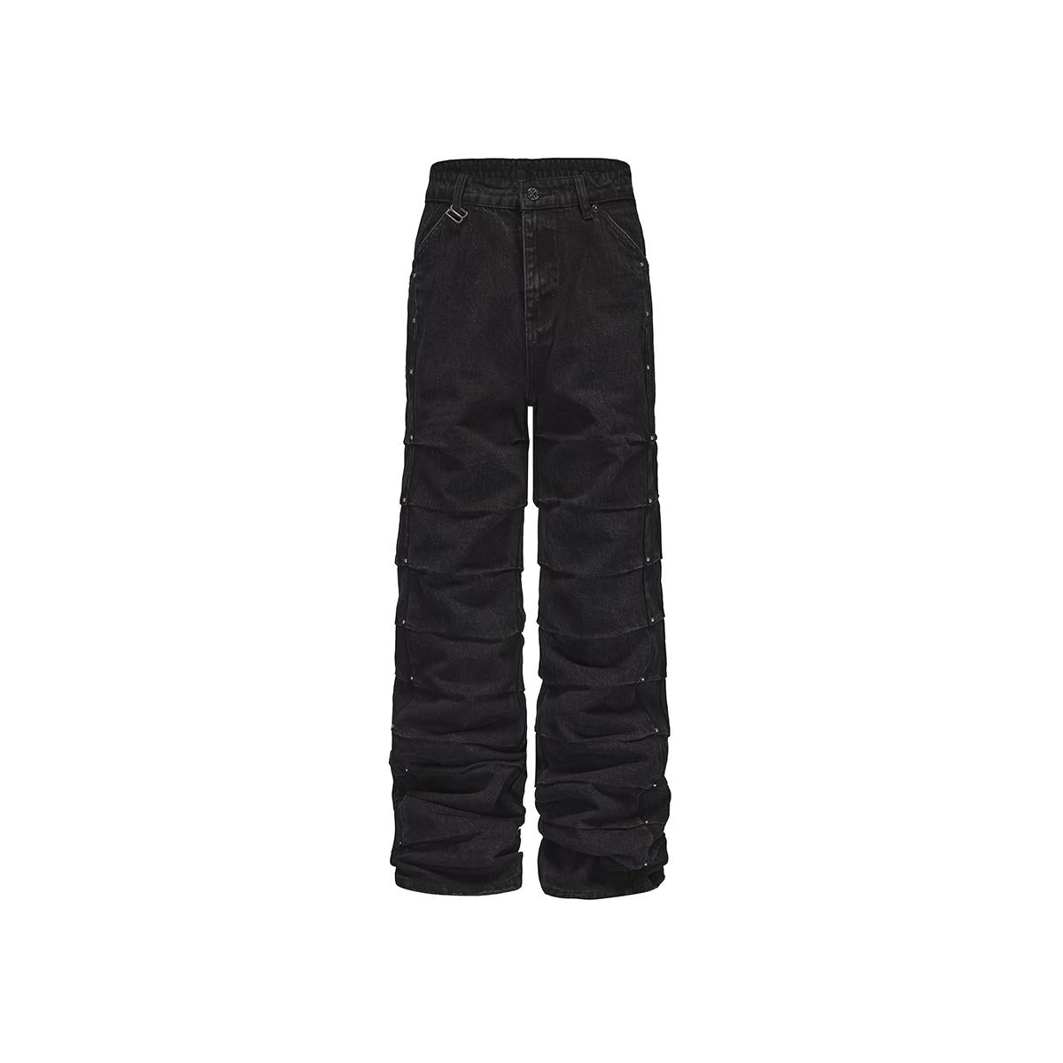 Black 8 armed pants