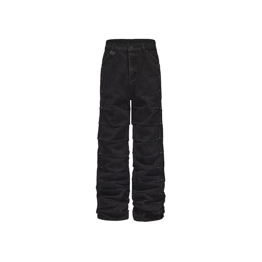 Black 8 armed pants