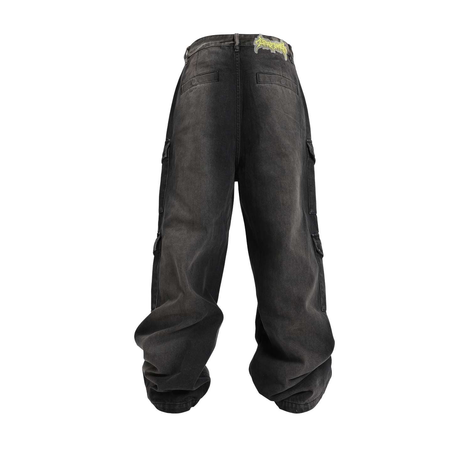 GROUPMAREK[GMK] multi-pocket baggy jeans