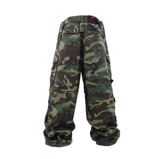 GROUPMAREK[GMK] Armyprint cargo jeans