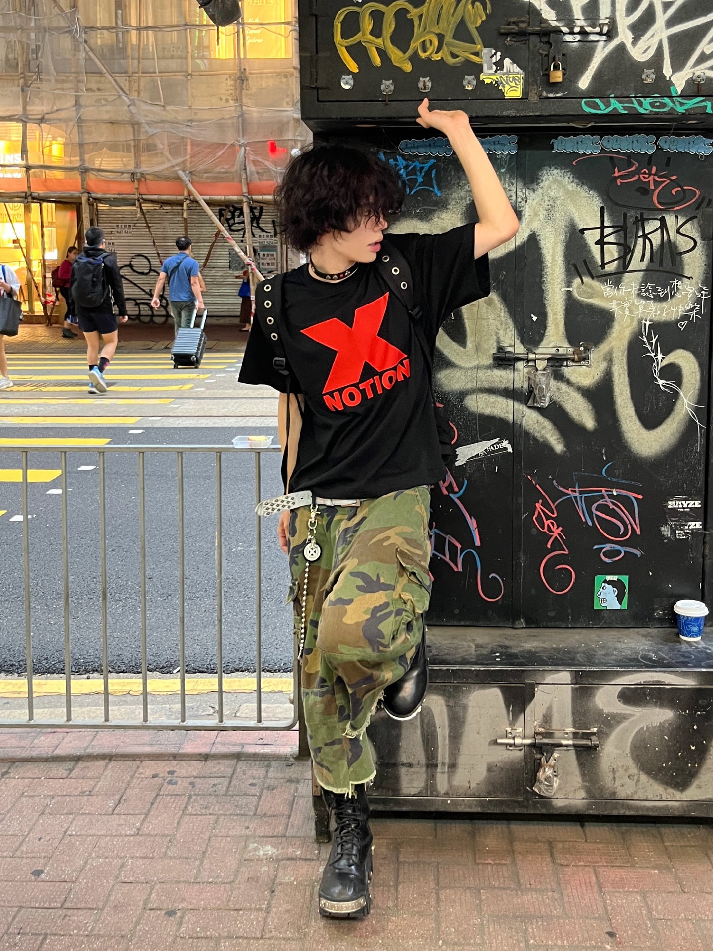 GROUPMAREK[XNOTION] "X" notion tee